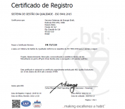 ISO 9001:2015 Validade 2025