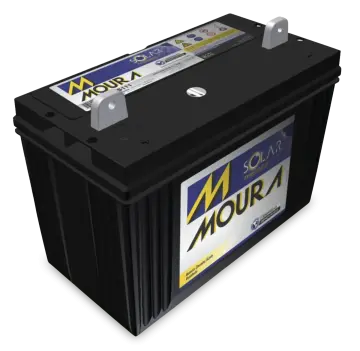 Bateria solar Moura 12 VDC